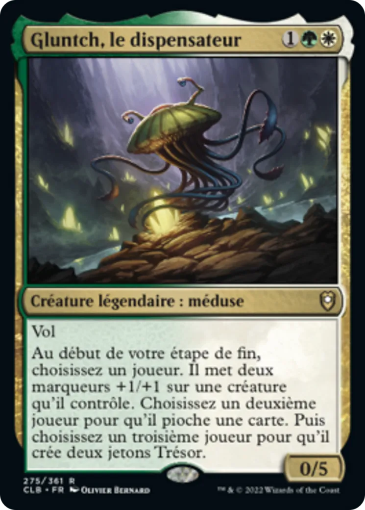 Gluntch, le dispensateur — Commander Legends: Battle for Baldur's Gate — Magic: The Gathering