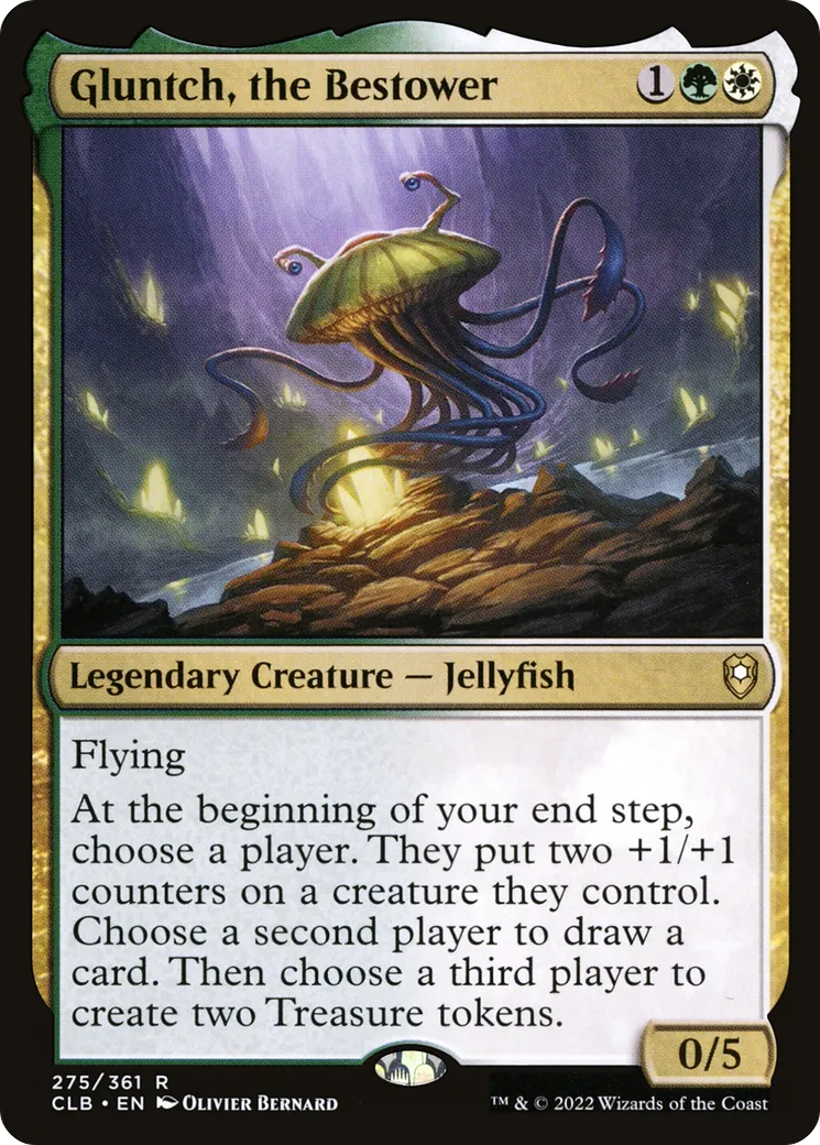 Gluntch, the Bestower — Commander Legends: Battle for Baldur's Gate — Magic: The Gathering