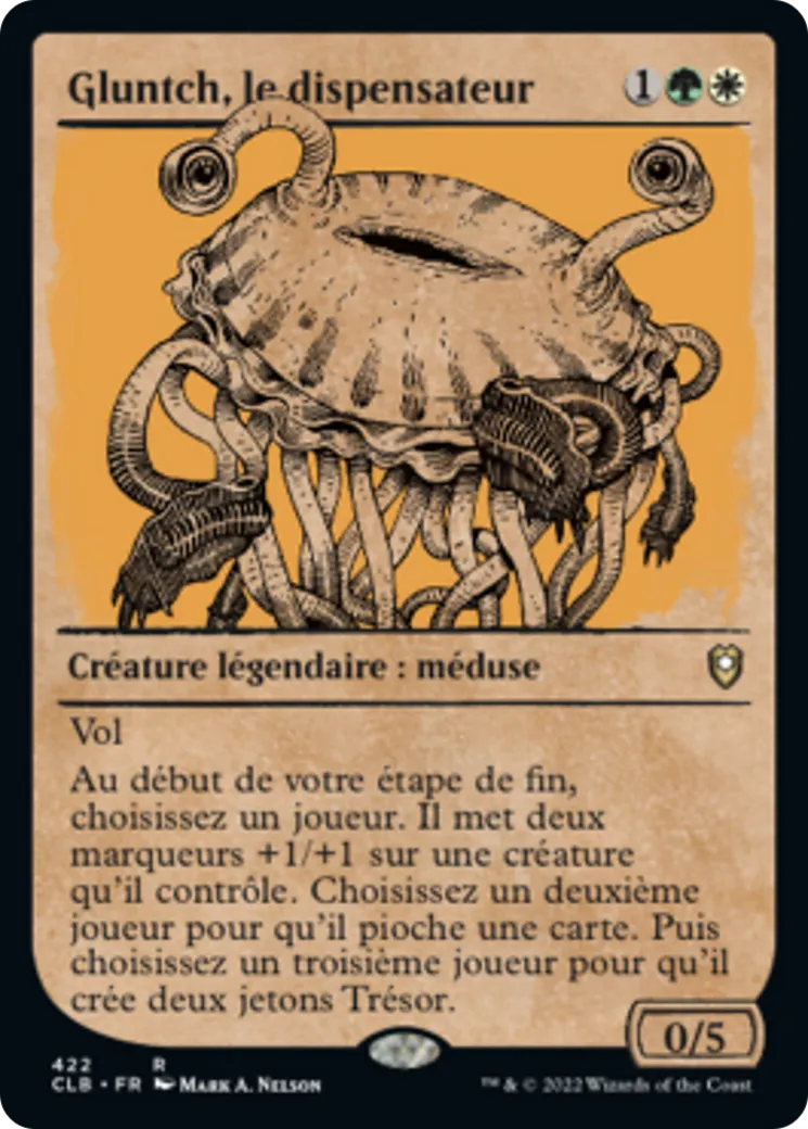 Gluntch, le dispensateur — Commander Legends: Battle for Baldur's Gate — Magic: The Gathering