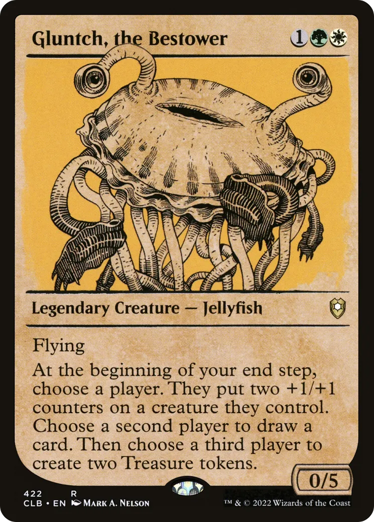 Gluntch, the Bestower — Commander Legends: Battle for Baldur's Gate — Magic: The Gathering