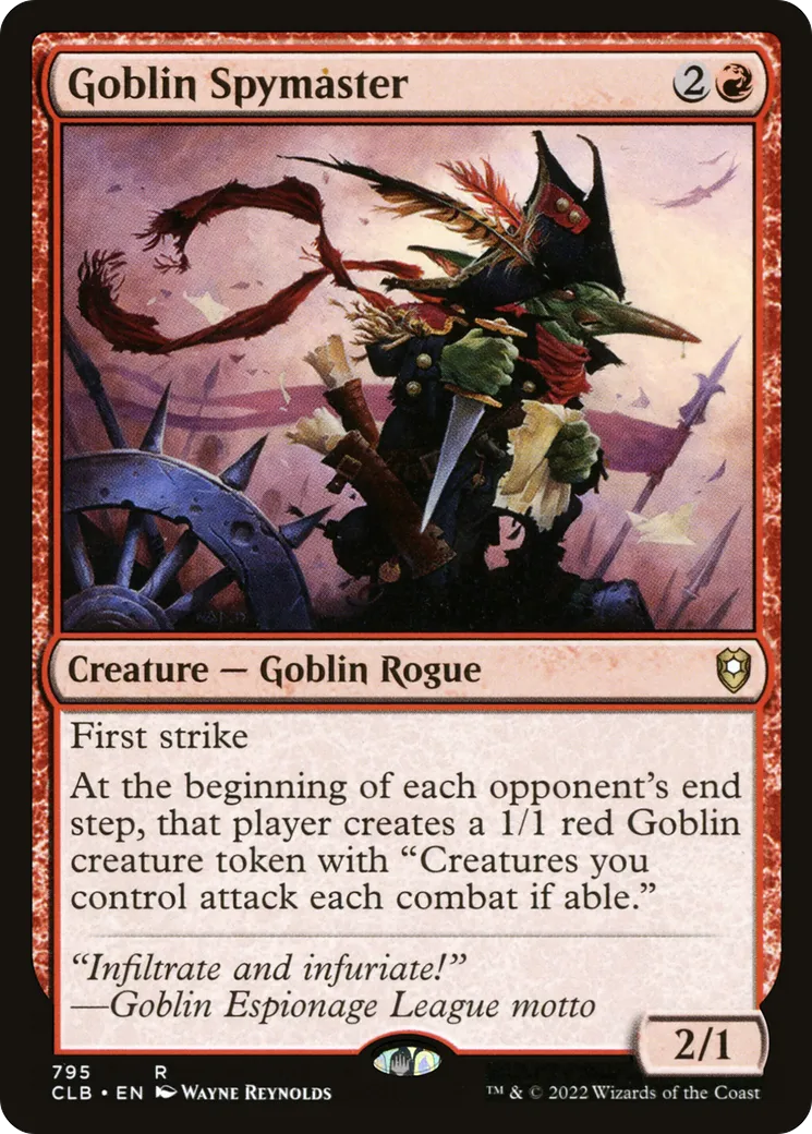 Goblin Spymaster — Commander Legends: Battle for Baldur's Gate — Magic: The Gathering