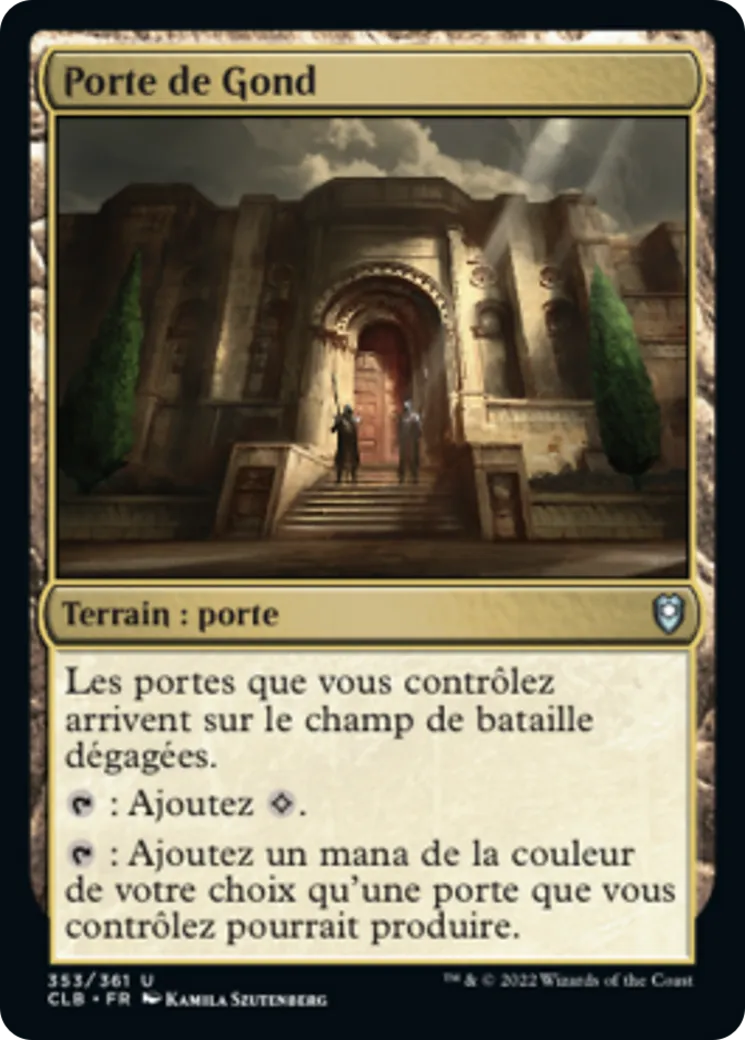 Porte de Gond — Commander Legends: Battle for Baldur's Gate — Magic: The Gathering