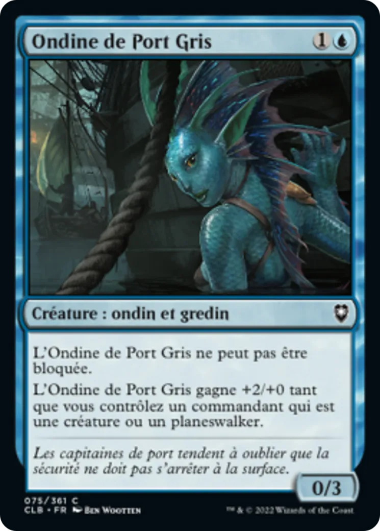 Ondine de Port Gris — Commander Legends: Battle for Baldur's Gate — Magic: The Gathering