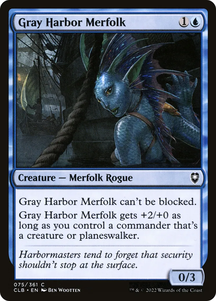 Ondine de Port Gris — Commander Legends: Battle for Baldur's Gate — Magic: The Gathering