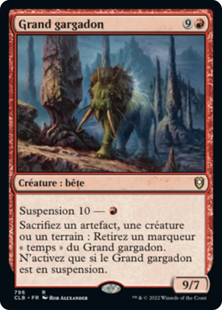 Grand gargadon — Commander Legends: Battle for Baldur's Gate — Magic: The Gathering