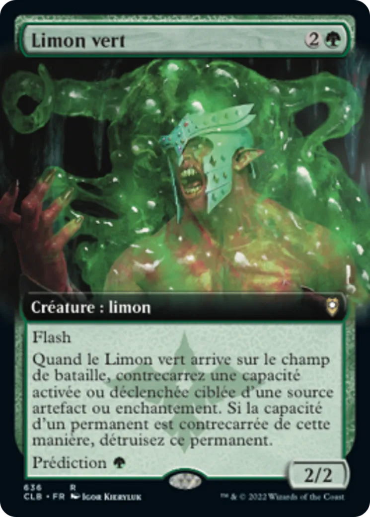 Limon vert from Commander Legends: Battle for Baldur's Gate - Magic: The Gathering