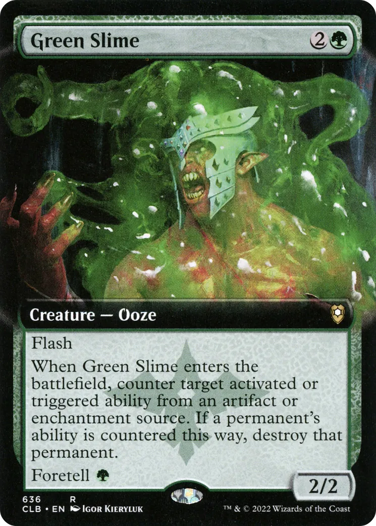Green Slime — Commander Legends: Battle for Baldur's Gate — Magic: The Gathering