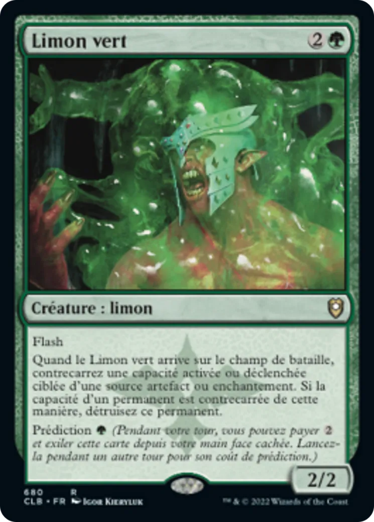 Limon vert — Commander Legends: Battle for Baldur's Gate — Magic: The Gathering