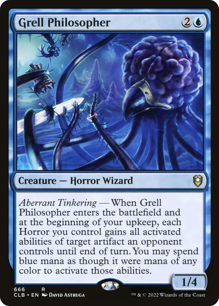 Grell Philosopher — Commander Legends: Battle for Baldur's Gate — Magic: The Gathering