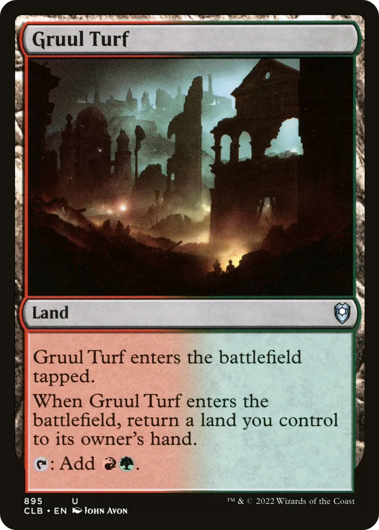 Gruul Turf — Commander Legends: Battle for Baldur's Gate — Magic: The Gathering