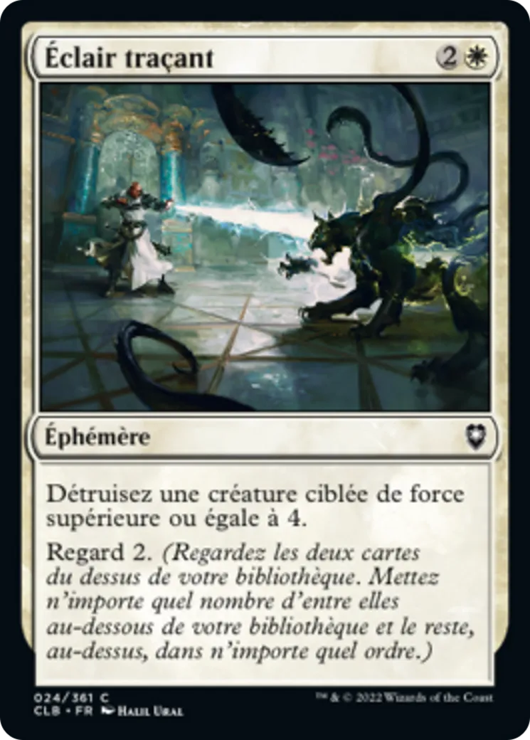 Éclair traçant — Commander Legends: Battle for Baldur's Gate — Magic: The Gathering