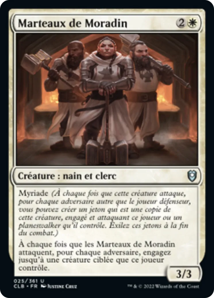 Marteaux de Moradin — Commander Legends: Battle for Baldur's Gate — Magic: The Gathering