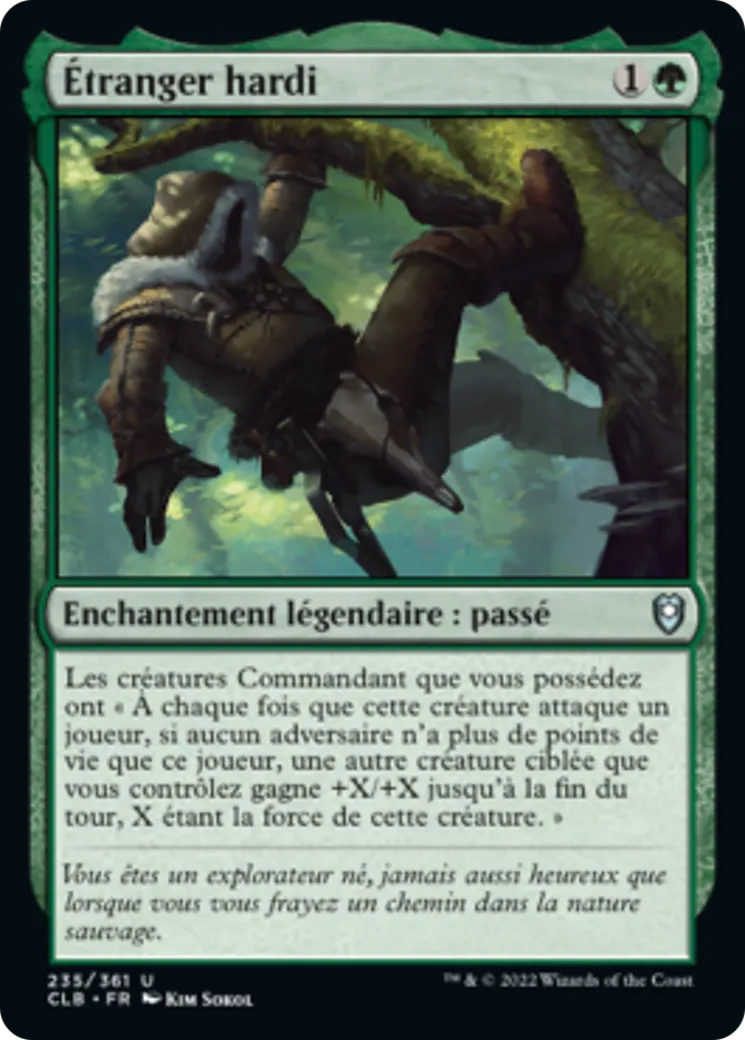 Étranger hardi from Commander Legends: Battle for Baldur's Gate - Magic: The Gathering