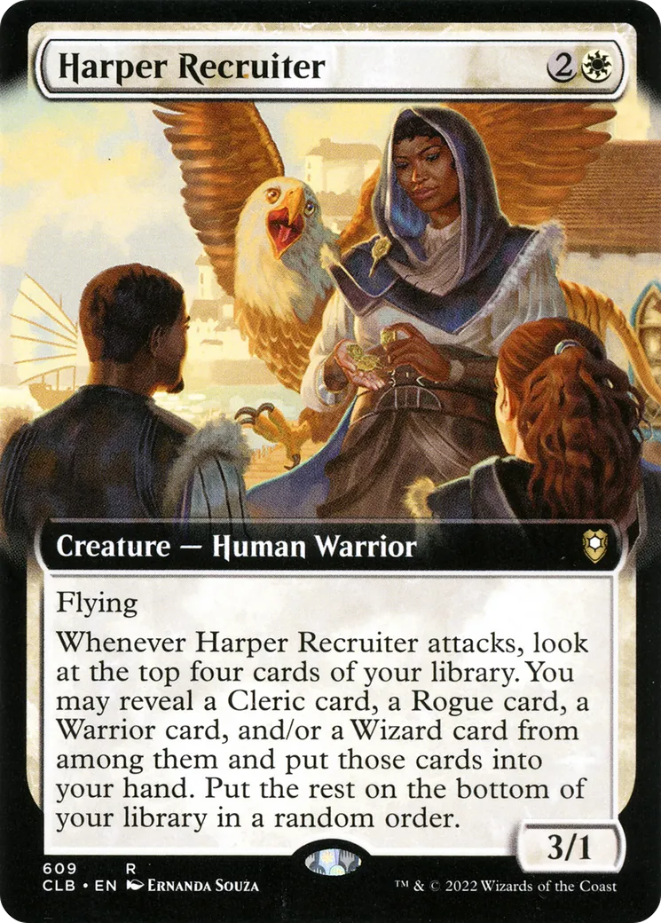 Recruteuse de ménestrels — Commander Legends: Battle for Baldur's Gate — Magic: The Gathering