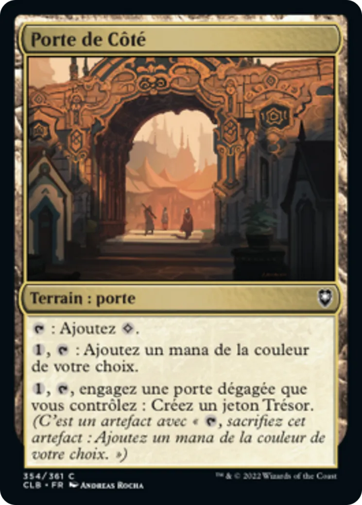 Porte de Côté — Commander Legends: Battle for Baldur's Gate — Magic: The Gathering