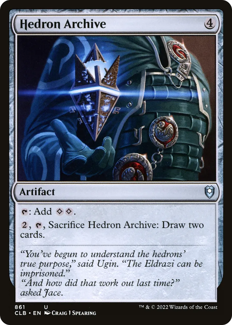 Archive hèdron — Commander Legends: Battle for Baldur's Gate — Magic: The Gathering