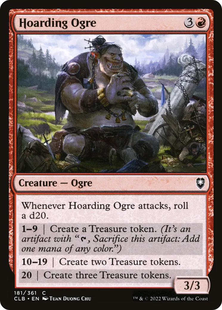 Hoarding Ogre — Commander Legends: Battle for Baldur's Gate — Magic: The Gathering