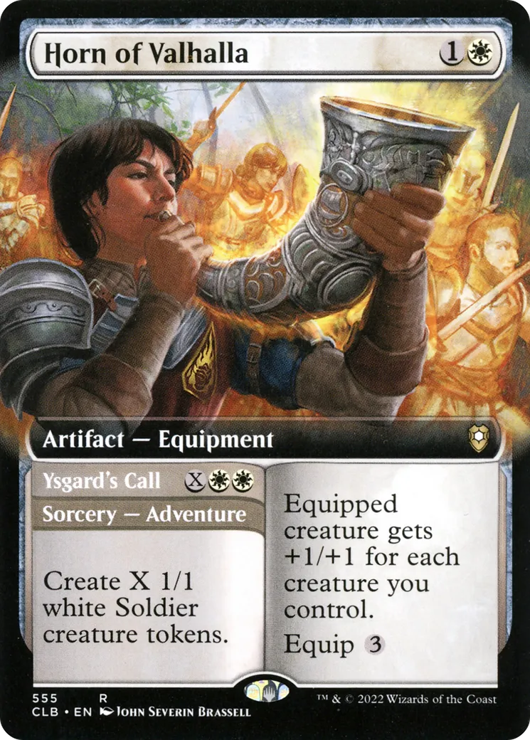 Cor du Valhalla // Appel d'Ysgard — Commander Legends: Battle for Baldur's Gate — Magic: The Gathering