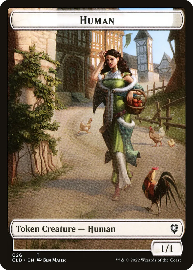 Human — Commander Legends: Battle for Baldur's Gate — Magic: The Gathering