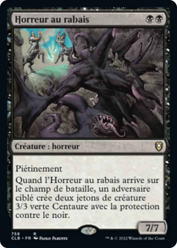 Horreur au rabais — Commander Legends: Battle for Baldur's Gate — Magic: The Gathering