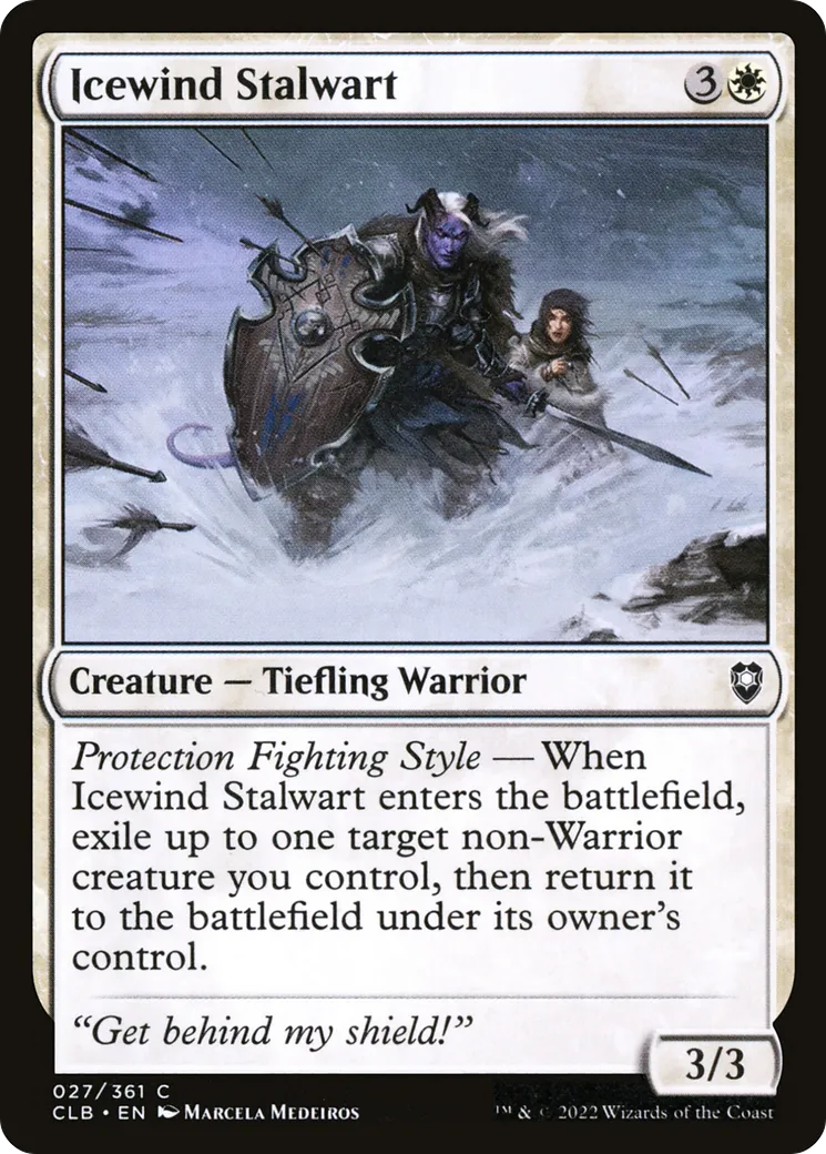 Vaillant du Valbise — Commander Legends: Battle for Baldur's Gate — Magic: The Gathering