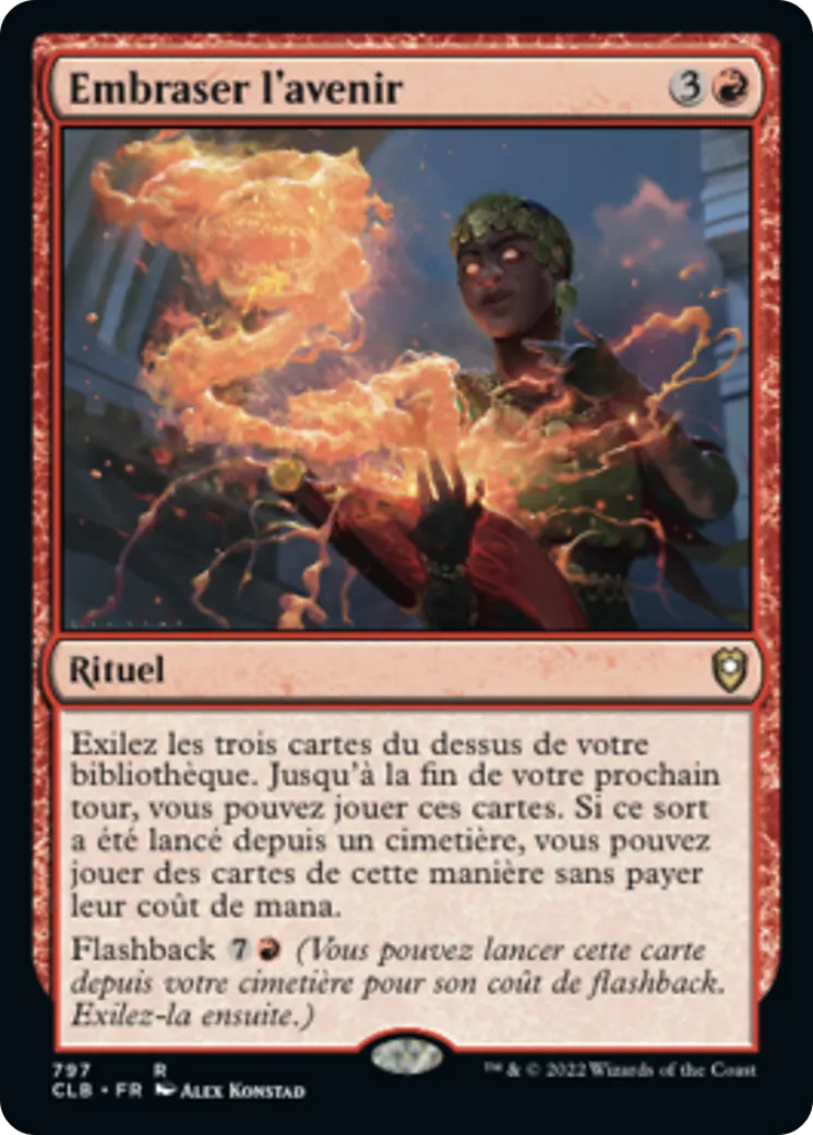 Embraser l'avenir — Commander Legends: Battle for Baldur's Gate — Magic: The Gathering