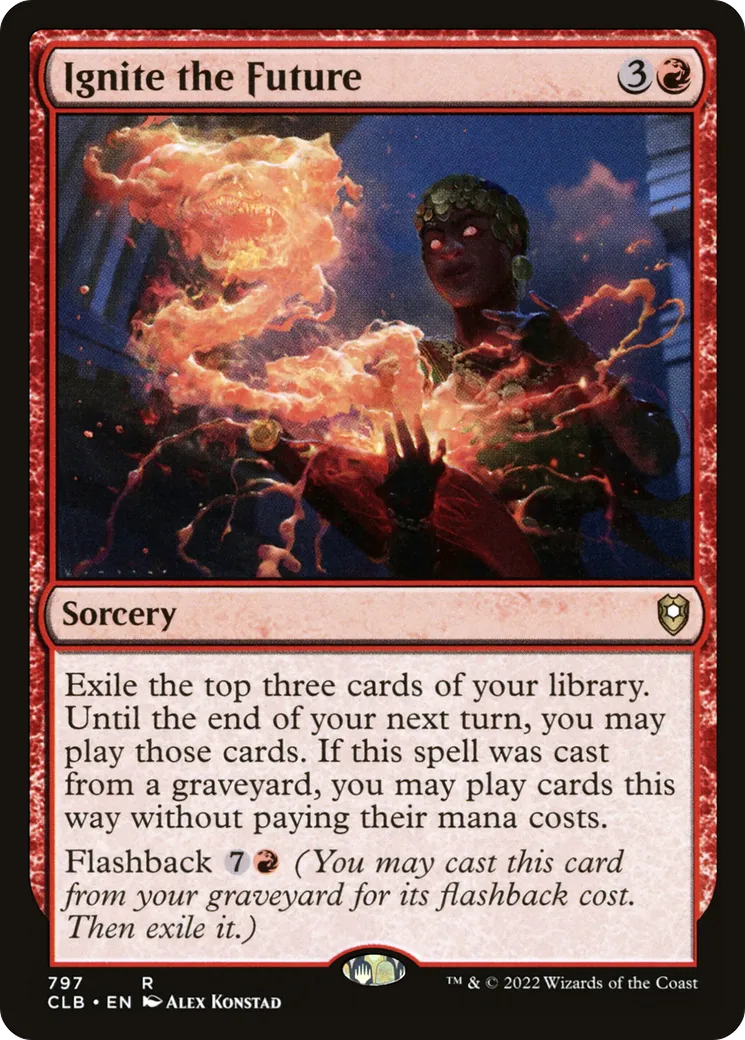 Embraser l'avenir — Commander Legends: Battle for Baldur's Gate — Magic: The Gathering