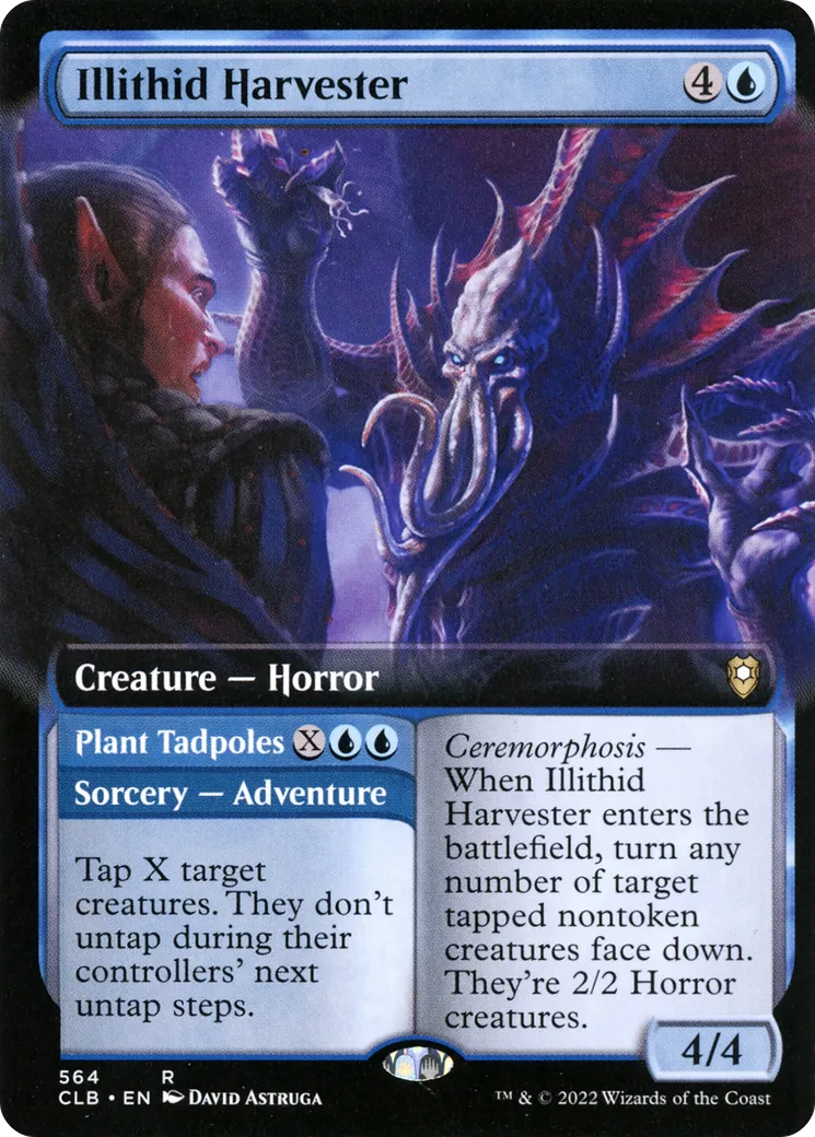 Illithid Harvester // Plant Tadpoles — Commander Legends: Battle for Baldur's Gate — Magic: The Gathering