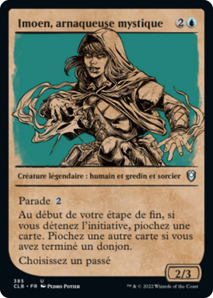 Imoen, arnaqueuse mystique — Commander Legends: Battle for Baldur's Gate — Magic: The Gathering