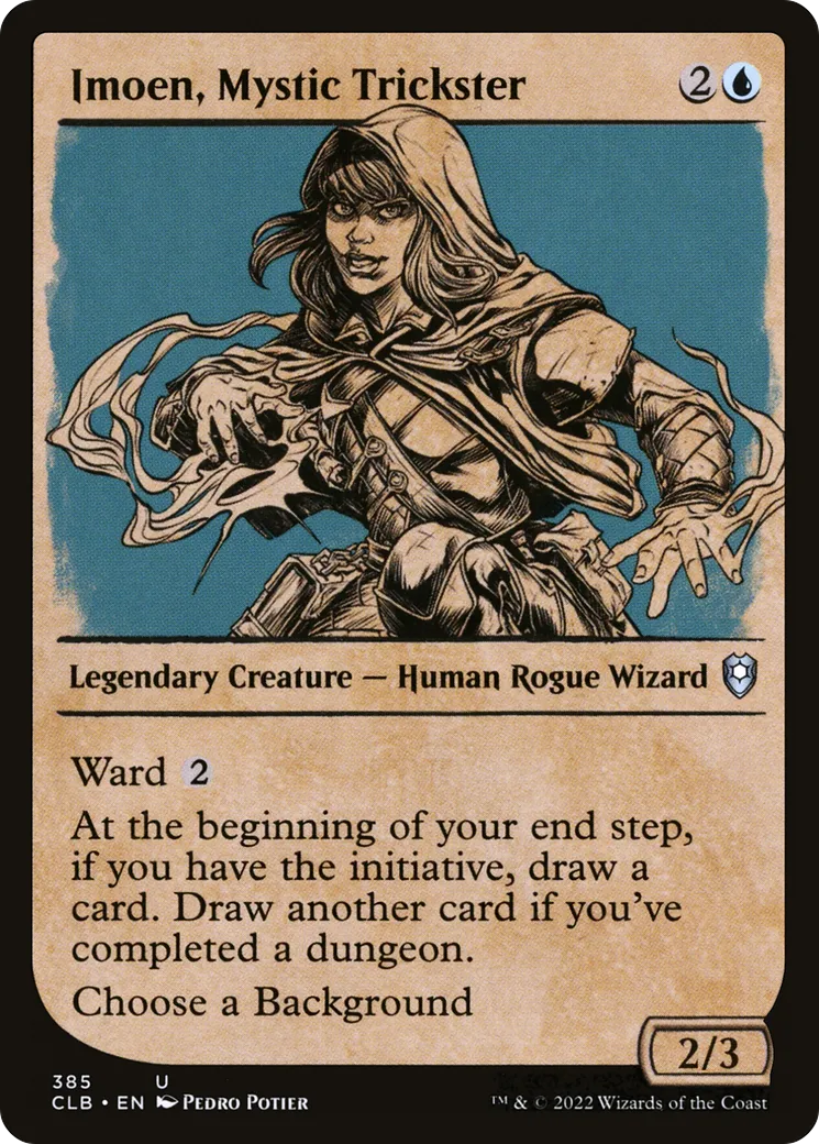 Imoen, arnaqueuse mystique — Commander Legends: Battle for Baldur's Gate — Magic: The Gathering