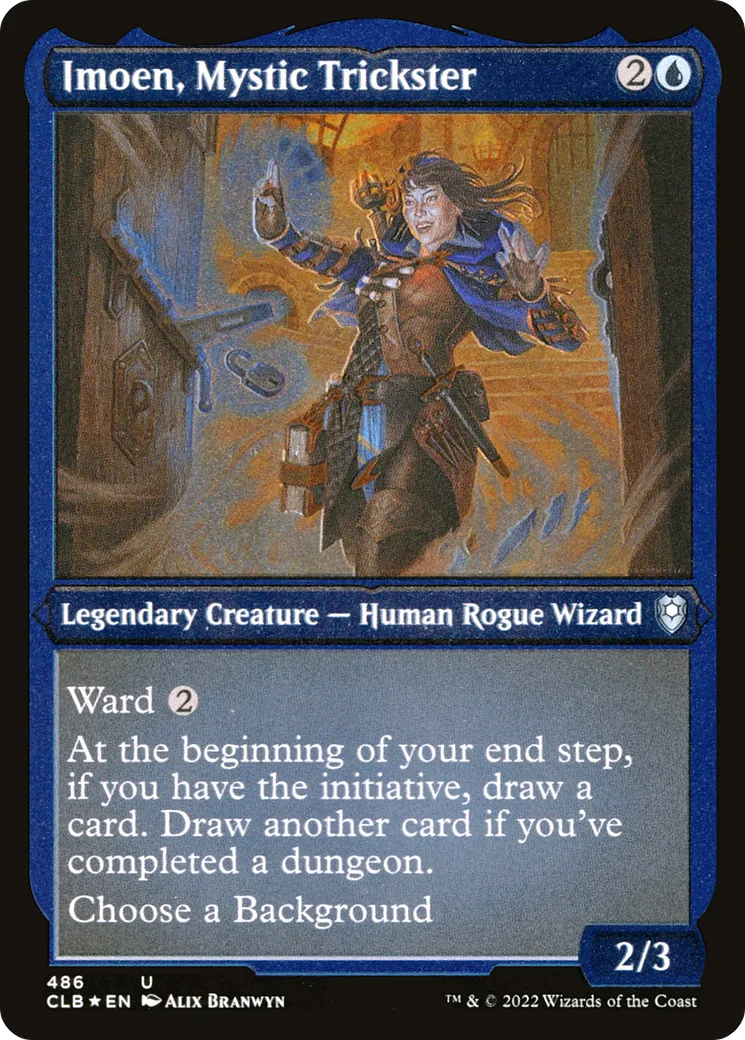 Imoen, Mystic Trickster — Commander Legends: Battle for Baldur's Gate — Magic: The Gathering