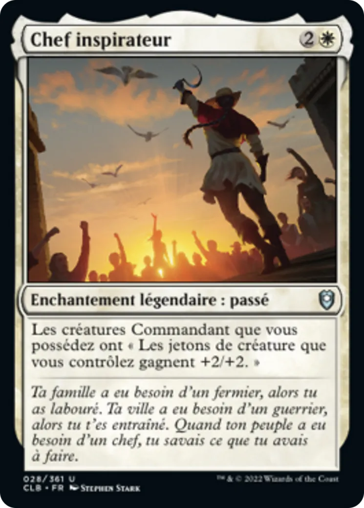 Chef inspirateur — Commander Legends: Battle for Baldur's Gate — Magic: The Gathering