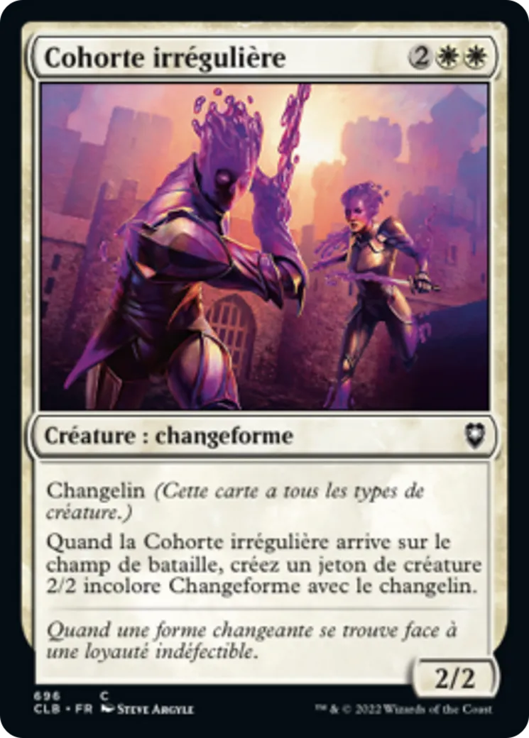 Cohorte irrégulière — Commander Legends: Battle for Baldur's Gate — Magic: The Gathering