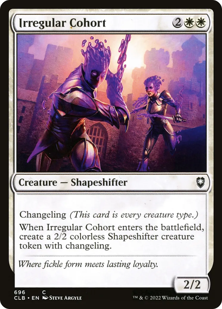 Irregular Cohort — Commander Legends: Battle for Baldur's Gate — Magic: The Gathering