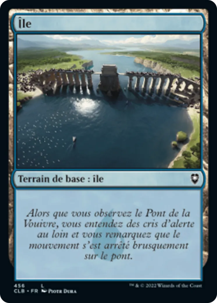 Île — Commander Legends: Battle for Baldur's Gate — Magic: The Gathering