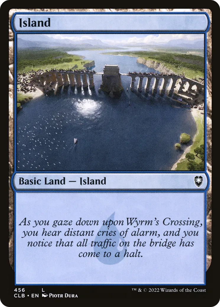 Island — Commander Legends: Battle for Baldur's Gate — Magic: The Gathering