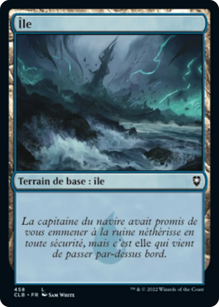 Île from Commander Legends: Battle for Baldur's Gate - Magic: The Gathering