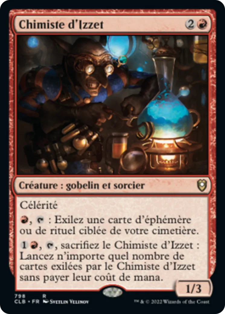 Chimiste d'Izzet from Commander Legends: Battle for Baldur's Gate - Magic: The Gathering