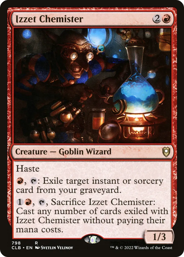 Izzet Chemister — Commander Legends: Battle for Baldur's Gate — Magic: The Gathering