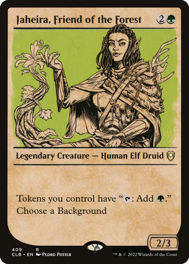 Jaheira, Friend of the Forest — Commander Legends: Battle for Baldur's Gate — Magic: The Gathering