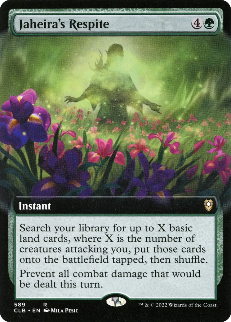 Jaheira's Respite — Commander Legends: Battle for Baldur's Gate — Magic: The Gathering