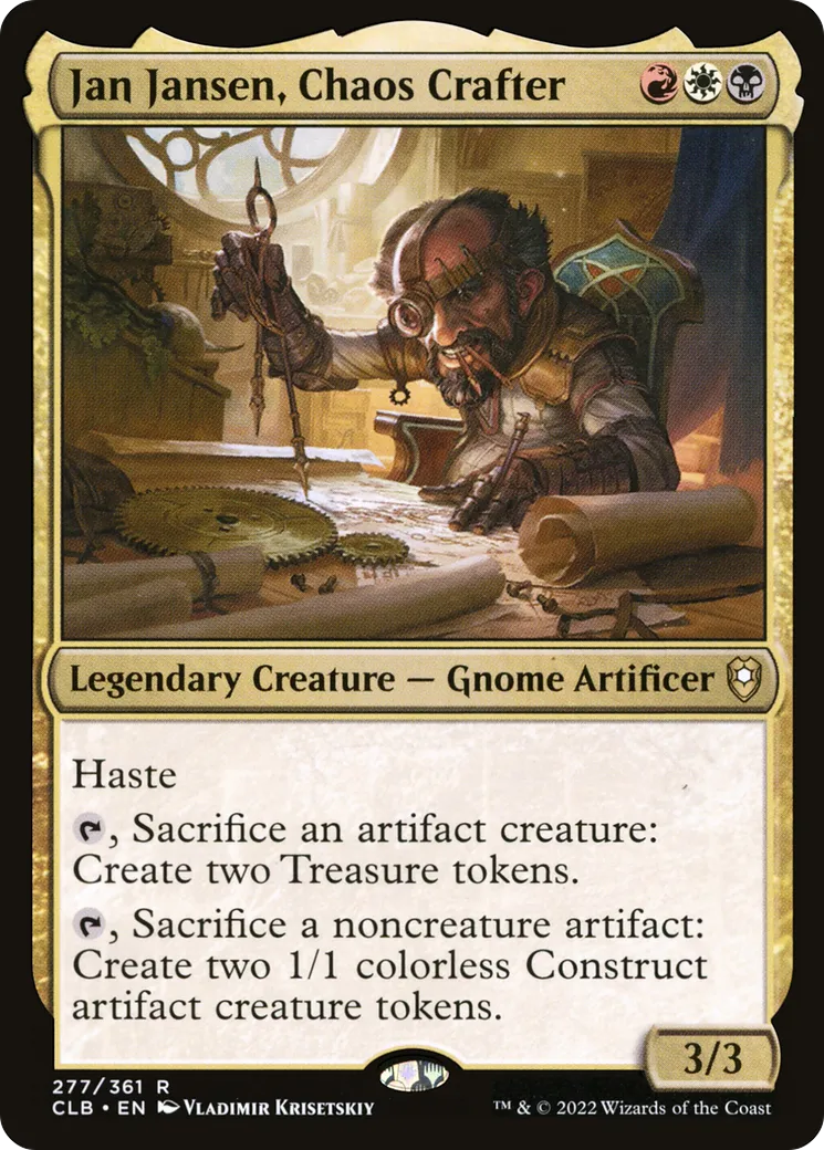 Jan Jansen, Chaos Crafter — Commander Legends: Battle for Baldur's Gate — Magic: The Gathering