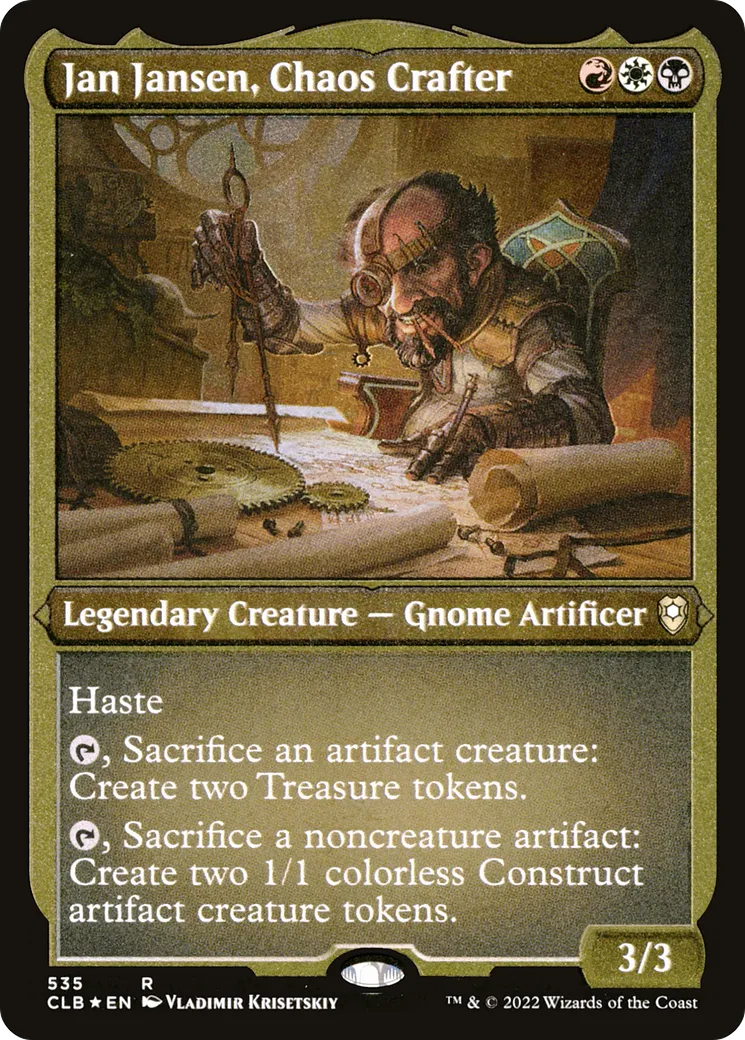 Jan Jansen, Chaos Crafter from Commander Legends: Battle for Baldur's Gate - Magic: The Gathering