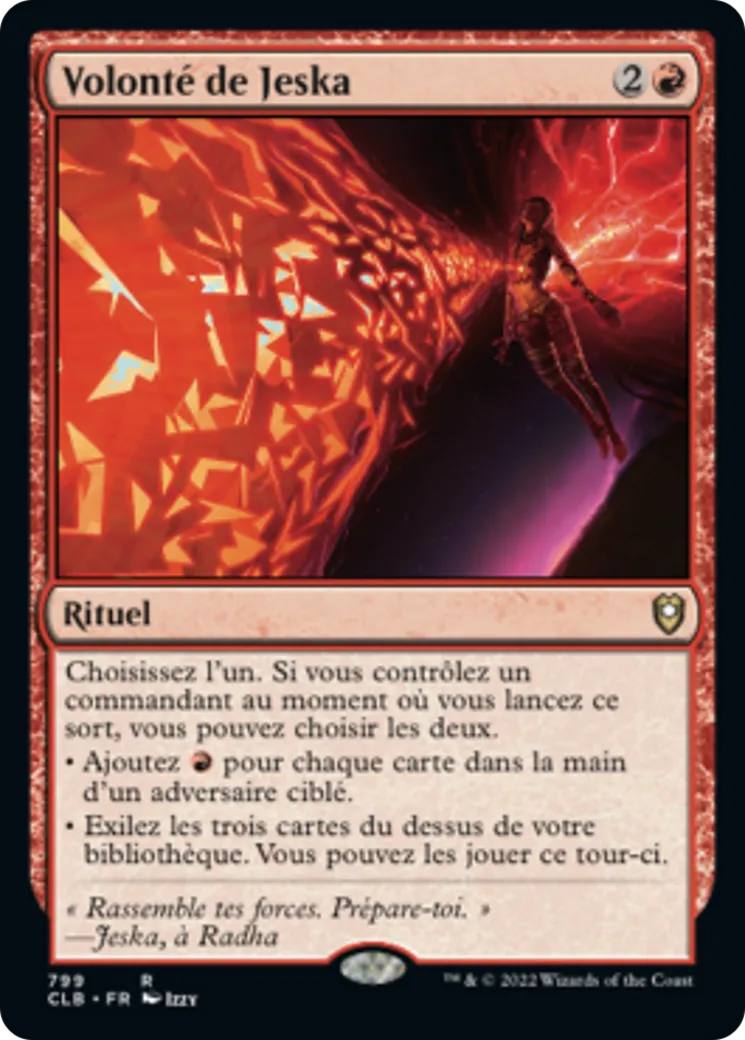 Volonté de Jeska from Commander Legends: Battle for Baldur's Gate - Magic: The Gathering