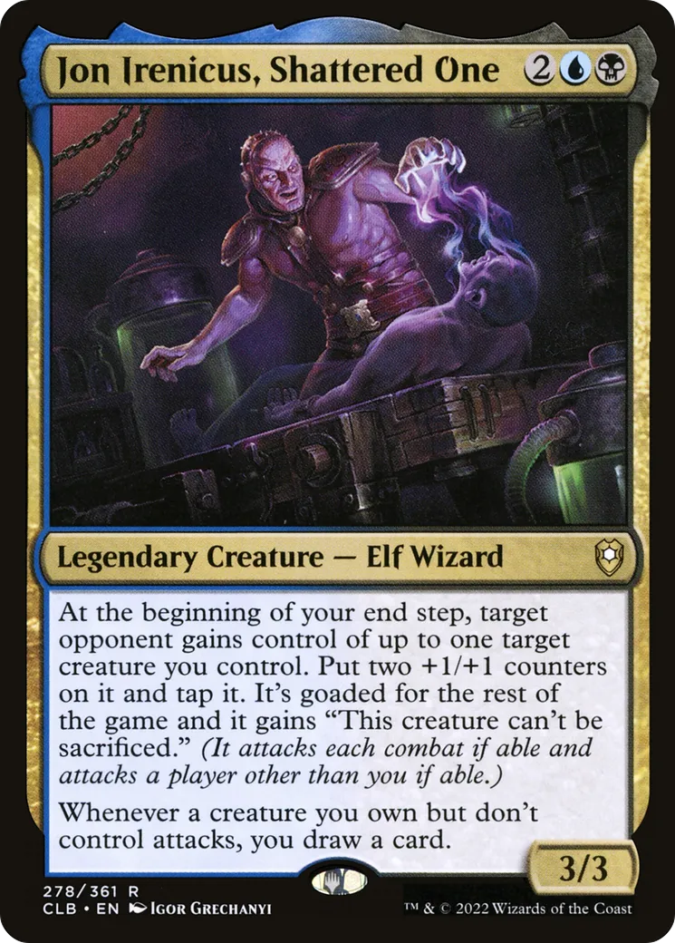 Jon Irenicus, Shattered One — Commander Legends: Battle for Baldur's Gate — Magic: The Gathering