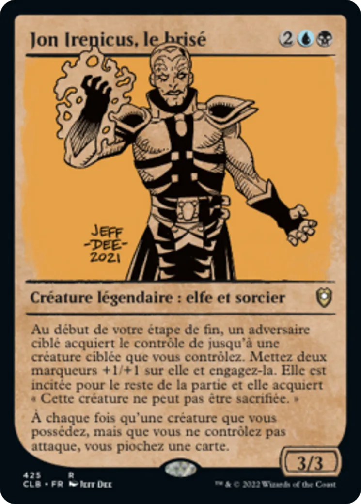 Jon Irenicus, le brisé — Commander Legends: Battle for Baldur's Gate — Magic: The Gathering