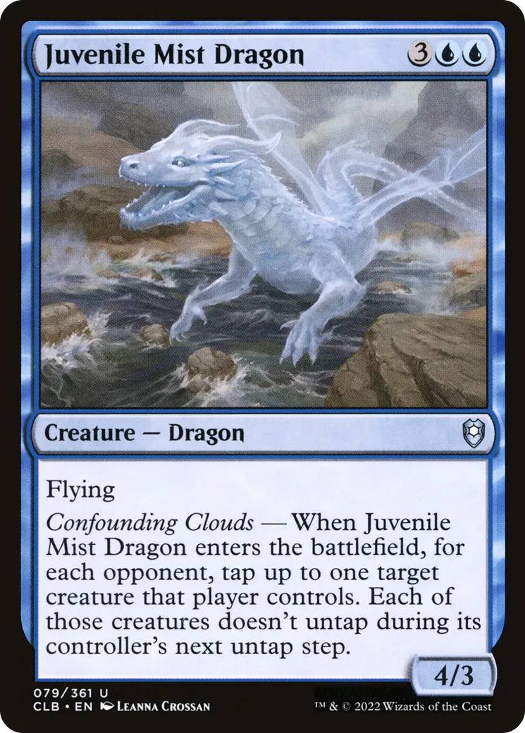 Juvenile Mist Dragon — Commander Legends: Battle for Baldur's Gate — Magic: The Gathering