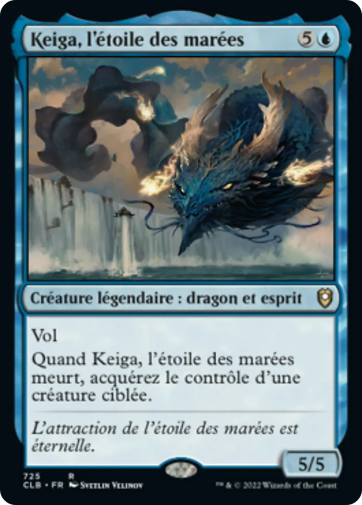 Keiga, l'étoile des marées — Commander Legends: Battle for Baldur's Gate — Magic: The Gathering