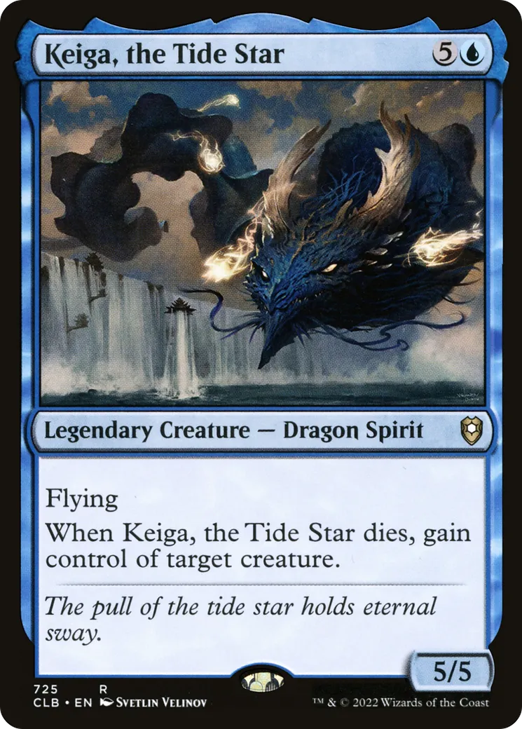 Keiga, the Tide Star — Commander Legends: Battle for Baldur's Gate — Magic: The Gathering