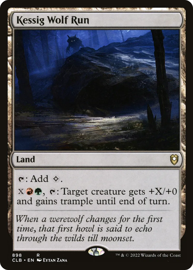 Kessig Wolf Run — Commander Legends: Battle for Baldur's Gate — Magic: The Gathering